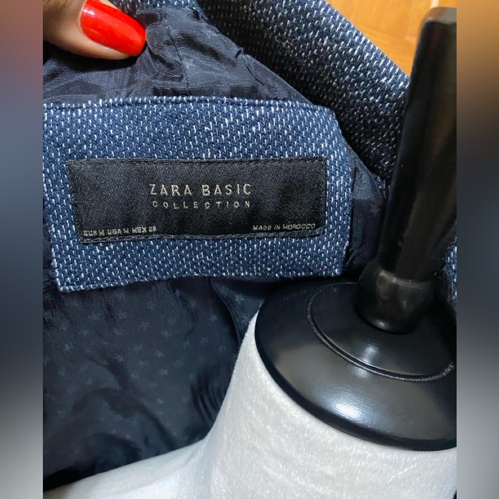 Euc Zara Basic Collection Blazer - image 5